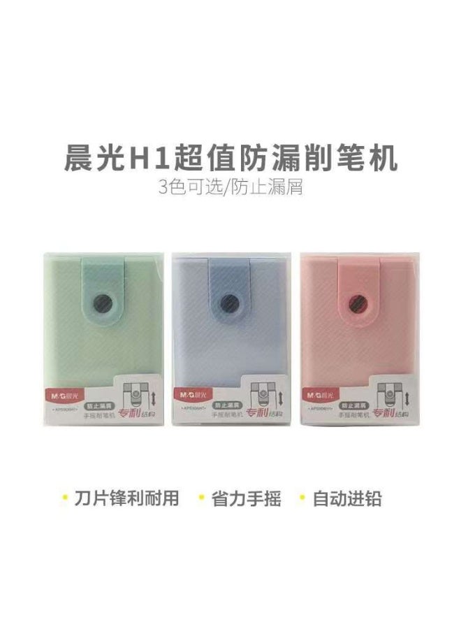 ام اند جي M&G Chenguang Automatic Pencil Sharpener with Anti-Spill Design Hand-Cranked Manual Pencil Sharpener - 1pcs - No: APS906H1 - Image 1